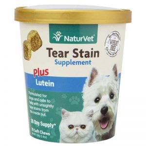Tear Stain Supplement Plus Lutein - NaturVet - Silversky
