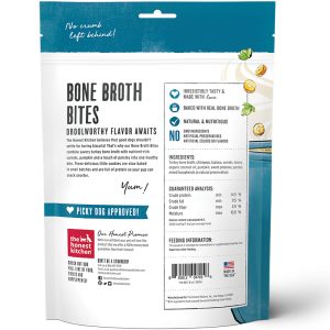 DCOOBTP8 The Honest Kitchen Bone Broth Bites Roasted with Turkey Bone Broth & Pumpkin