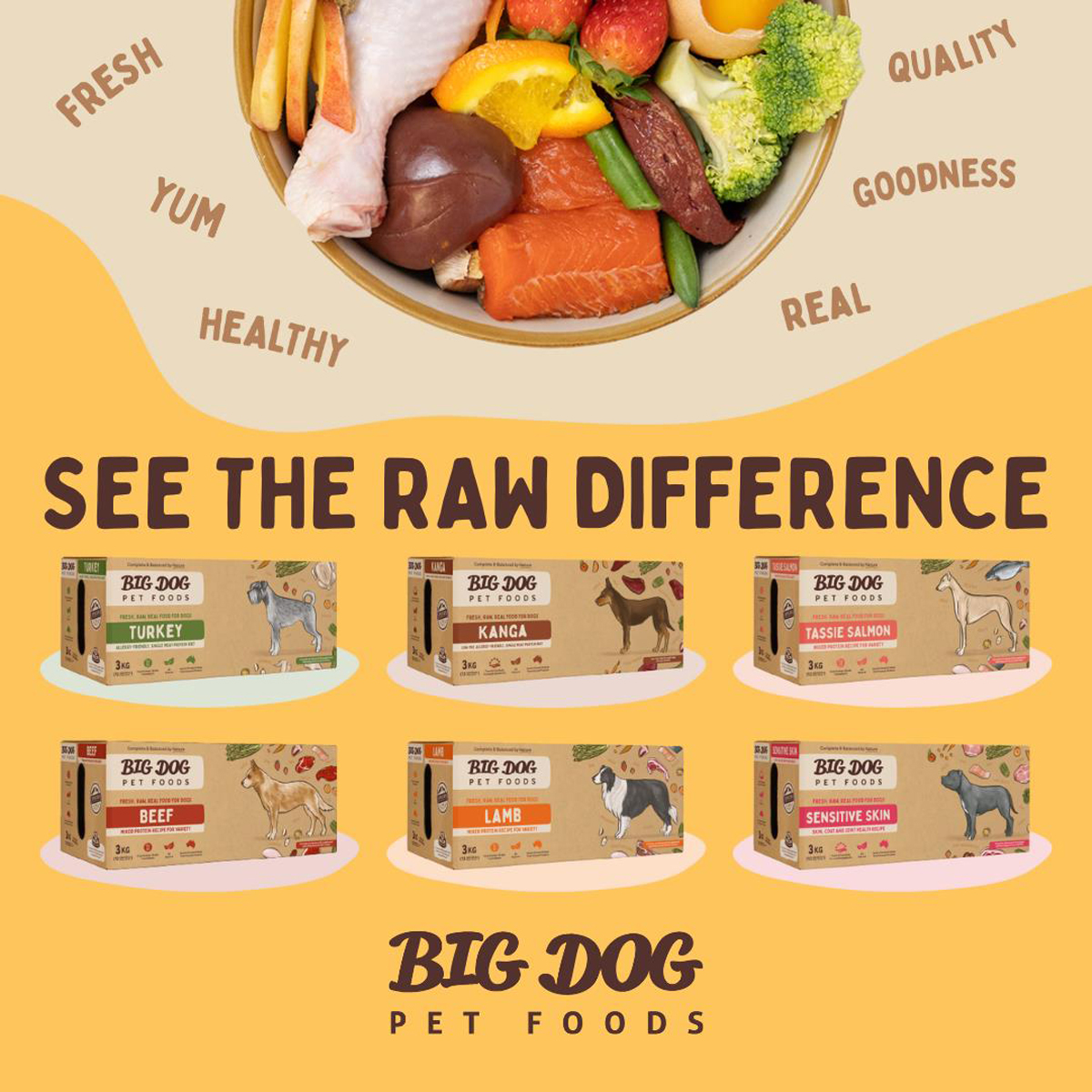 Big Dog Pet Food The Secret To Your Pet’s Glowing Health