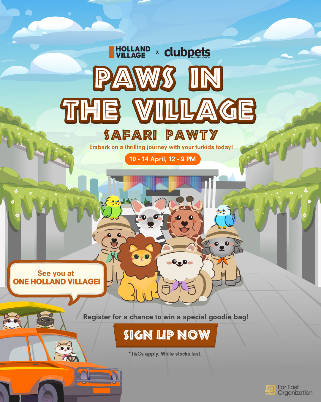 Paws in the Village: Safari Pawty!